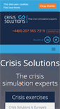 Mobile Screenshot of crisis-solutions.com